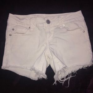 American Eagle White Shorts